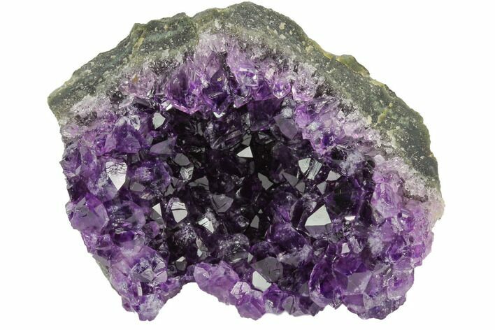 Dark Purple, Amethyst Crystal Cluster - Uruguay #122056